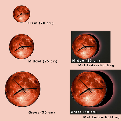 Bloedmaan Klok | Mystieke Wijzerplaat