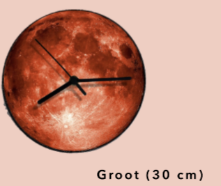 Bloedmaan Klok | Mystieke Wijzerplaat