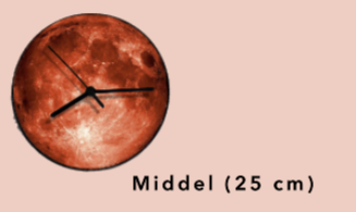 Bloedmaan Klok | Mystieke Wijzerplaat