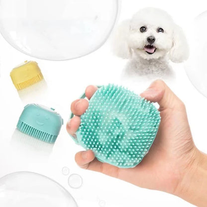 Badkamer Puppy Hond Kat Bad Wassen Massage Handschoenen Borstel Zachte Siliconen Pet Accessoires Voor Honden Katten Gereedschap Mascota 'S Producten